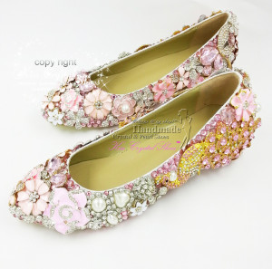 font-b-Flat-b-font-Shoes-Women-Wedding-Shoes-New-Elegant-Customized ...