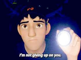 An uplifting message from Tadashi Hamada, Talking about Baymax