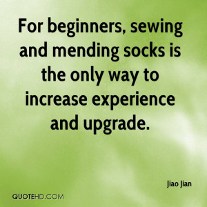 File Name : jiao-jian-quote-for-beginners-sewing-and-mending-socks-is ...