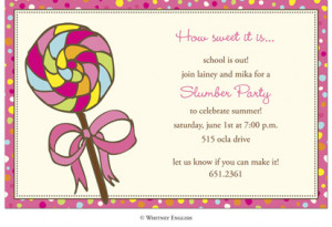 Kids Birthday Invitations Girls Boys Boys & Girls Sweet 16 Invitations ...