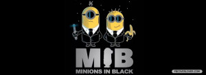 Minions In Black Facebook Covers More funny Covers for Timeline