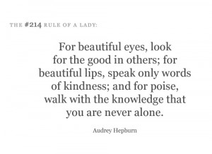 Rules of Being a Lady http://www.tumblr.com/tagged/rules%20of%20being ...