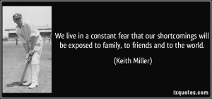 More Keith Miller Quotes
