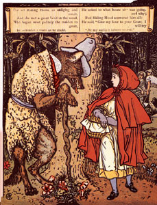 Little Red Riding Hood's Long Walk in the Woods