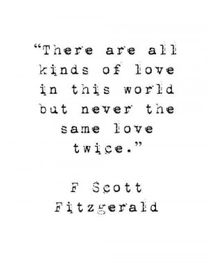 Scott Fitzgerald Quote - There are...