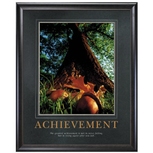 Achievement Oak Motivational Poster