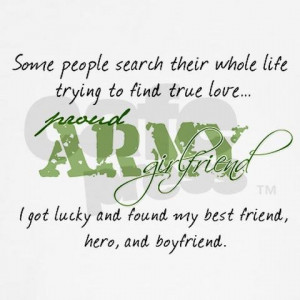 For the Army girlfriends out there, hold on to your hero tight. God ...