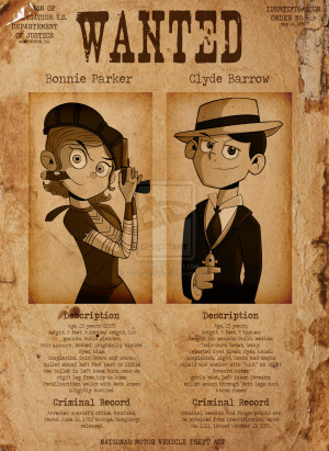 Bonnie and Clyde - Most Wanted by Romanticstyle