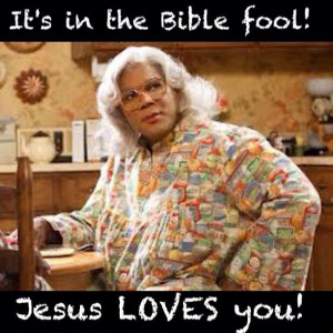 haha! But it’s true! :)) Thanks Madea!