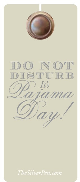 Pajama Day! | The Silver Pen