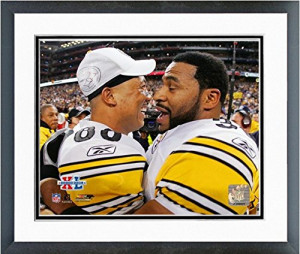 Jerome Bettis Hines Ward Pittsburgh Steelers Super Bowl XL Photo (Size ...