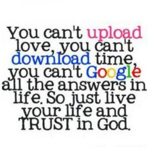 Trust in God!