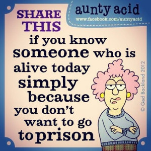 don't want to go to prison!