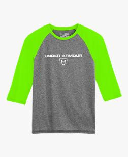 Boys’ UA Baseball ¾ Sleeve Shirt