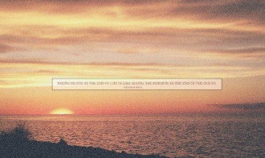 Ocean quotes about life horizon picture on visualizeus