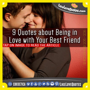 Quotes about Being in Love with Your Best Friend