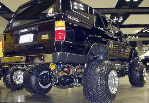 big foot car auto custom wallpaper photo