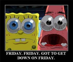 Patrick and Spongebob Possessed By Friday - random Photo
