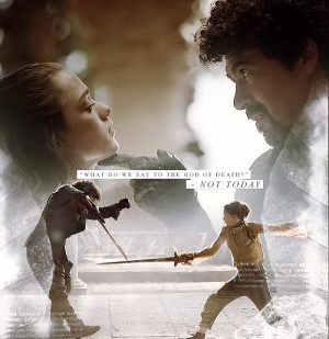 Syrio Forel, The First Sword of Braavos.