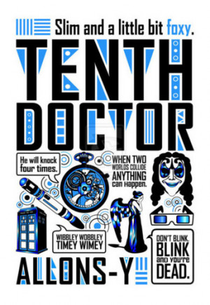 Doctor Who Things associated with the tenth Doctor