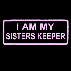 AM MY SISTERS KEEPER - pink