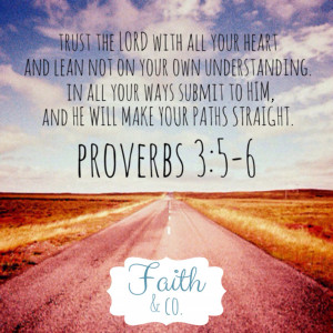 Proverbs 3.5 6 Bible Verse