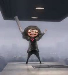 edna or e mode the incredibles 2004 edna mode 3d character the ...