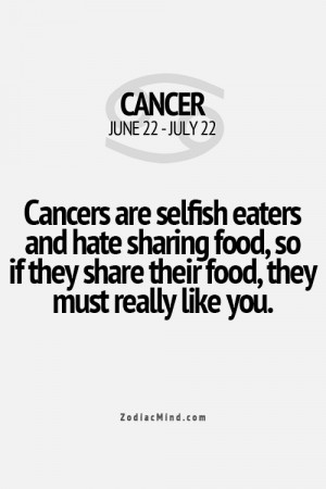 ... Quotes › Cancer Zodiac Fact 