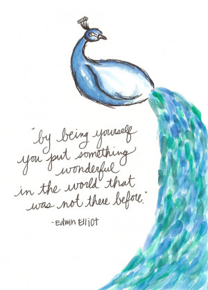 quotes watercolor Edwin Elliot groundedonthedaily