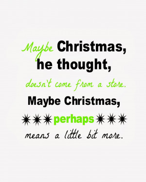 Grinch Who Stole Christmas Quotes