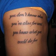 Tattoo Ideas, Quotes Tattoo, Mean Tattoo, Side Tattoo, Tattoo Quotes ...