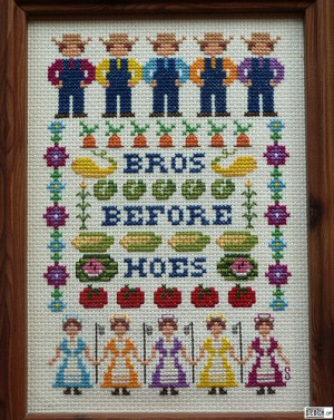 Cross Stitching Is Not Lame!