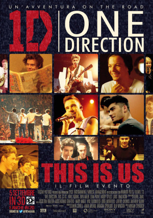 One Direction: il poster del film ‘This Is Us’