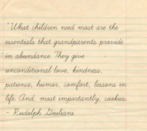 Grandparents Day Quotes From Kids Grandparents day quotes