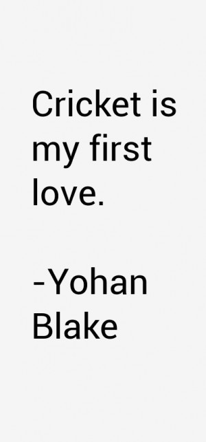 Yohan Blake Quotes & Sayings