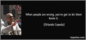 More Orlando Cepeda Quotes