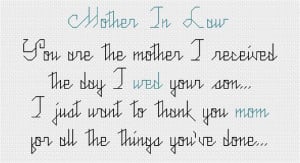 Mothers Day Quotes For My Mother In Law