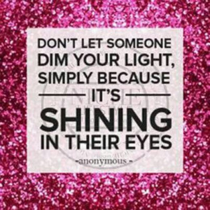 Don't let anyone hurt you