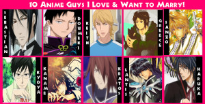 Butler), Doumeki (xxxHolic), Keith (Tiger & Bunny), Greece (Hetalia ...