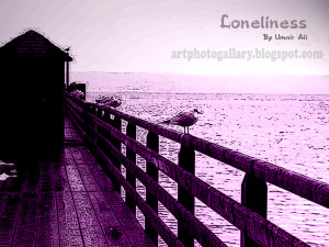 Loneliness Wallpaper Share On Facebook