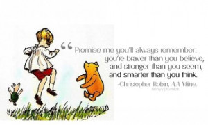 ... stronger, text, than, think, true, winnie the pooh, you, you'll, you