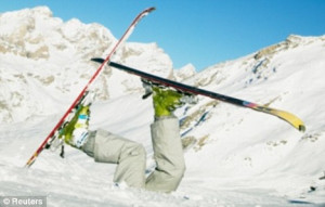 skiing: All that faffing about with ski passes and boots and snow ...