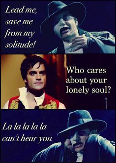 LOL! Ramin Karimloo as the Phantom in 