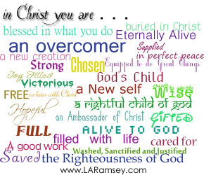 Discover who you are in Christ