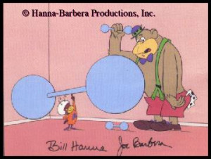 Magilla Gorilla is the star of his own Hanna-Barbara show.