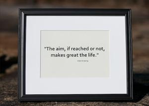 Framed Quote For Graduation