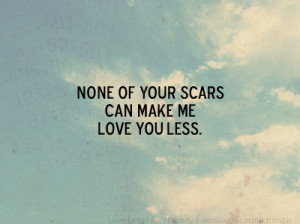 love, quote, scars, sky, text, typography