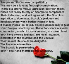 Scorpio and Pisces More