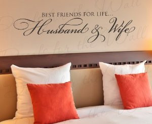 ... bedroom love marriage family relationship romantic couple wall quote