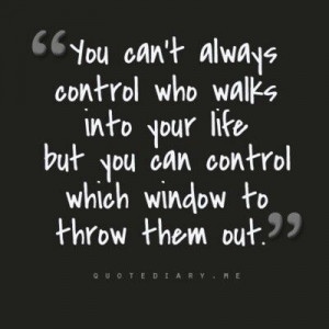 What you can control